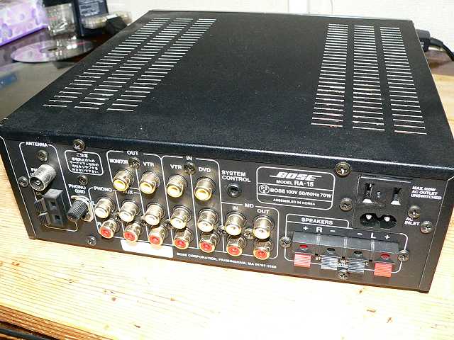 BOSEのミニレシーバー RA-15 の修理 −プロローグー - TomのブログⅡ