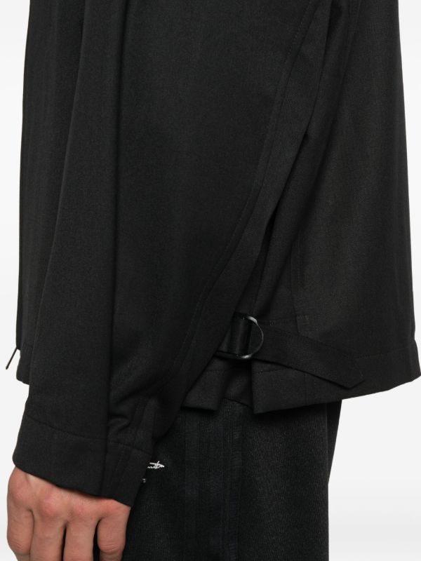 Y-3 ジップアップ ジャケット | ブラック | FARFETCH JP