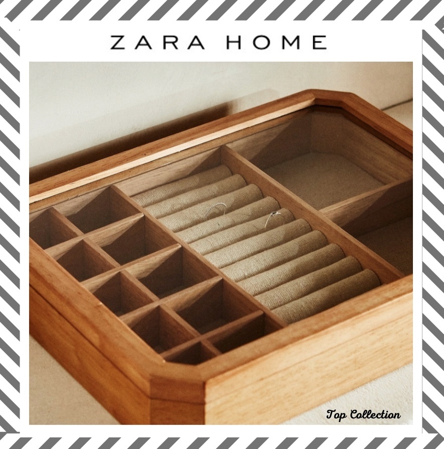 ZARA HOME ザラホーム ウッド ジュエリーボックス 即日発送OK (ZARA