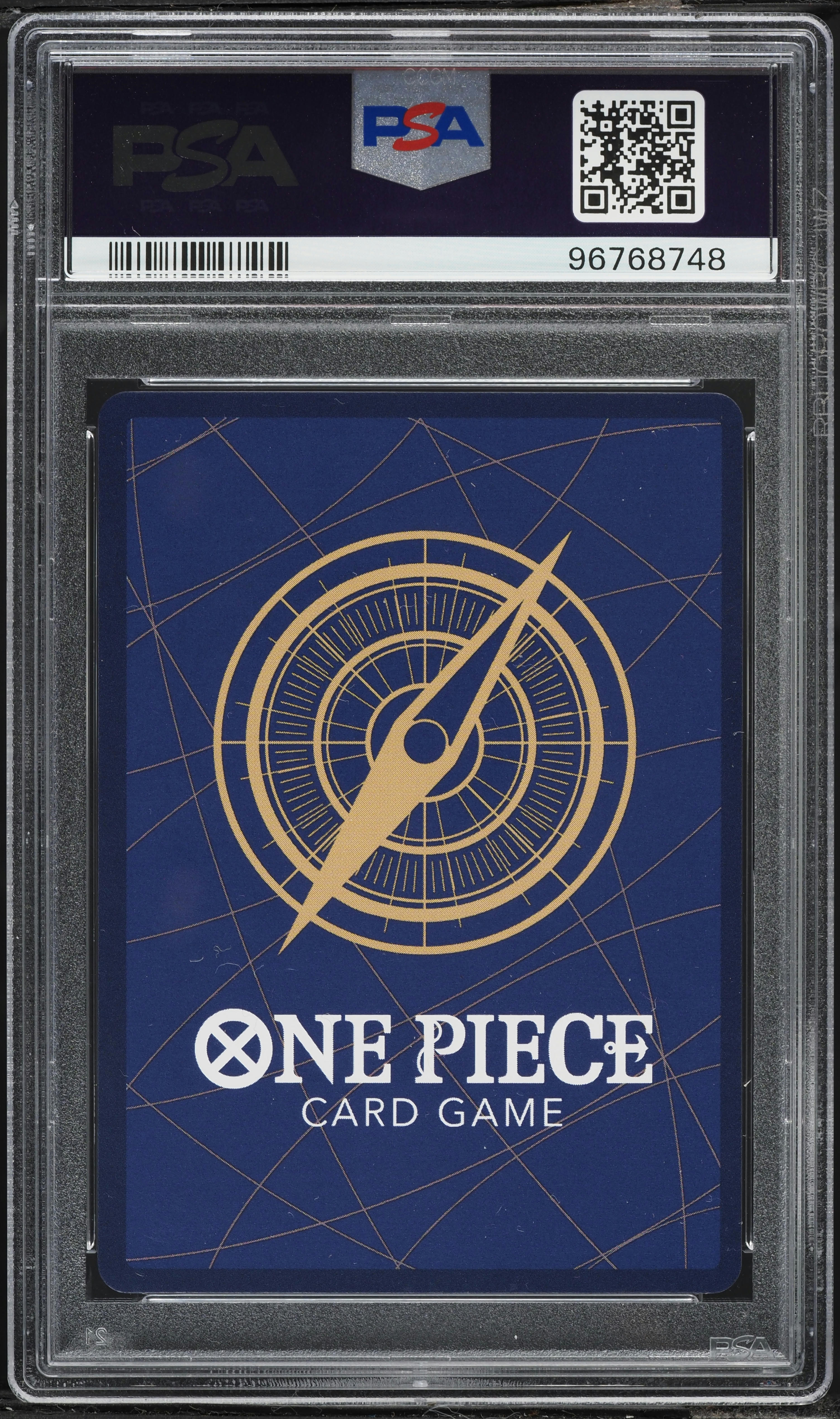 2024 One Piece 1st Anniversary Set SR Roronoa Zoro #OP01-025 PSA