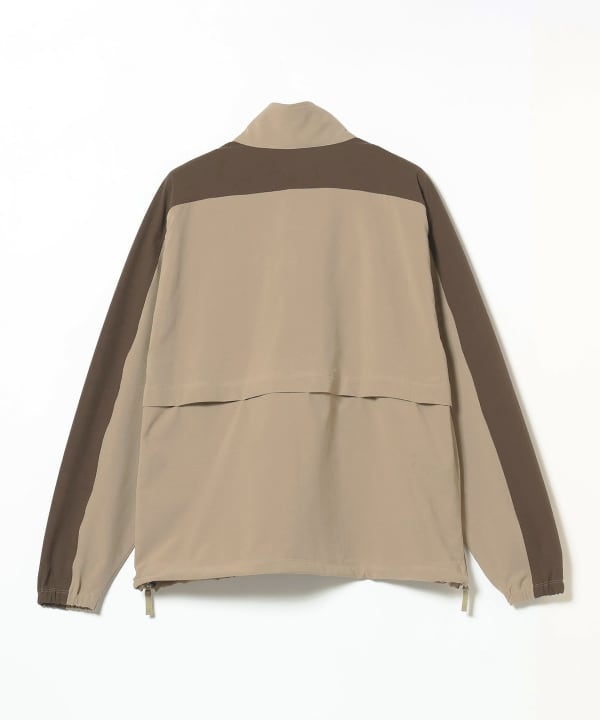 BEAMS（ビームス）2トーン ハーフジップ ブルゾン（ブルゾン ブルゾン