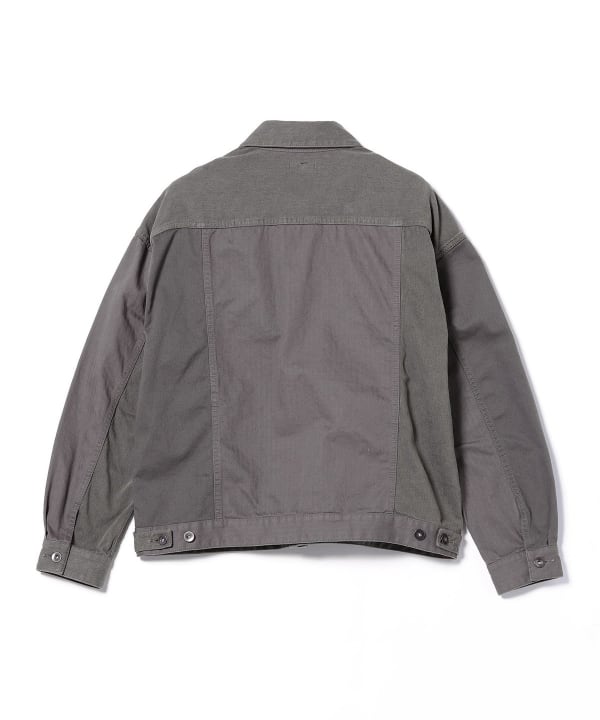 BEAMS（ビームス）3タイプ ファブリック Gジャケット（ブルゾン