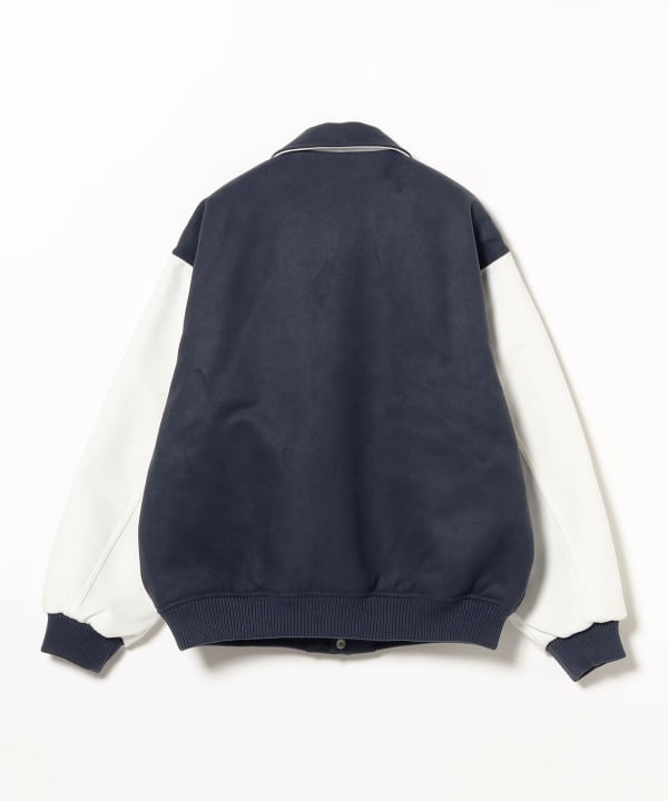 BEAMS（ビームス）フリース スタジアム コーチジャケット（ブルゾン