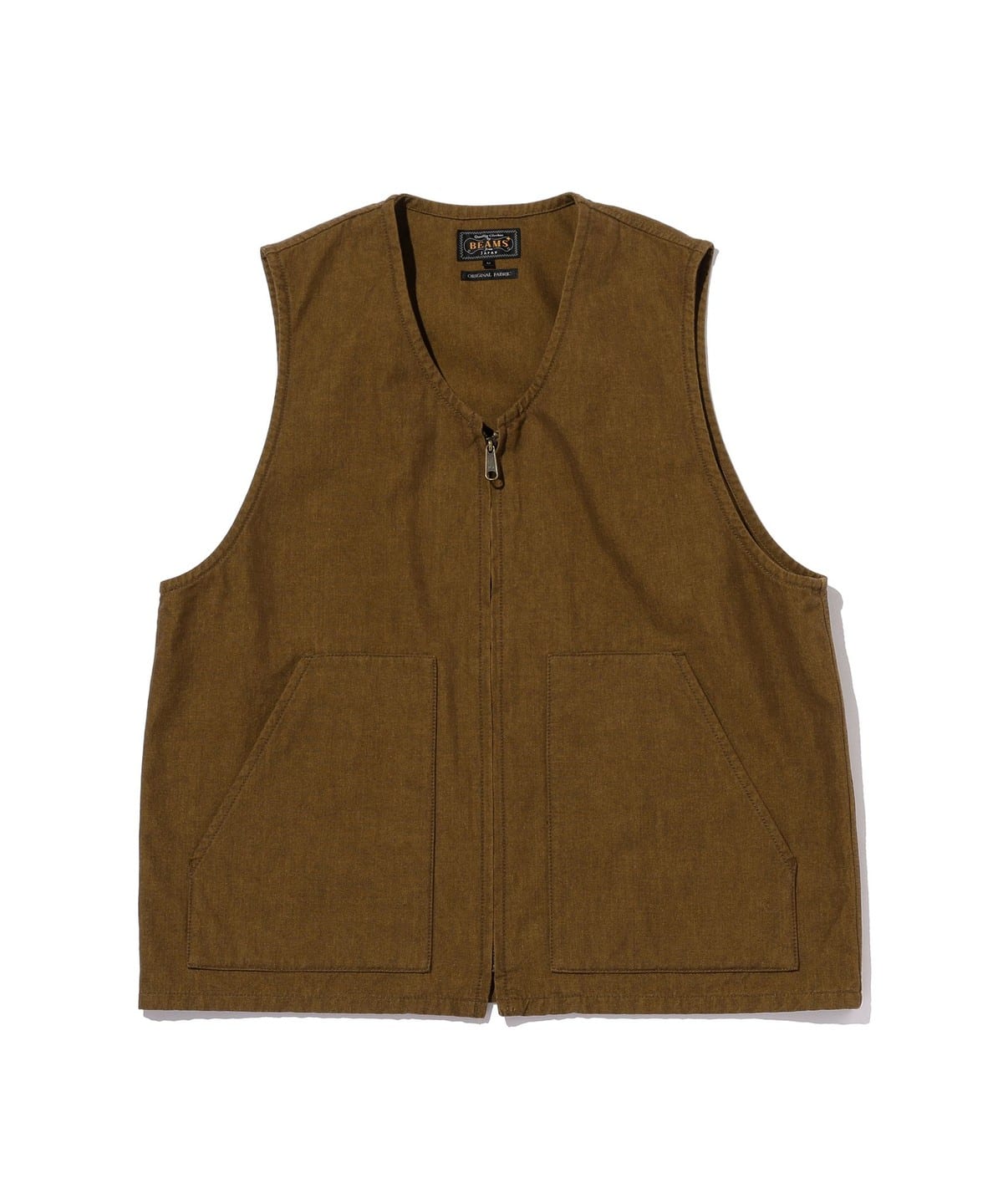 BEAMS PLUS（ビームス プラス）WORK Zip Vest Canvas（トップス ベスト