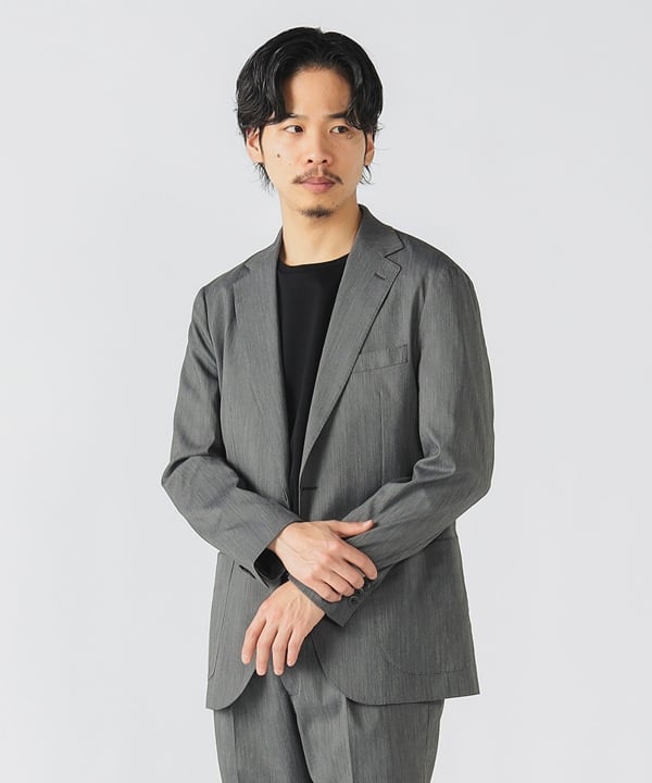 BEAMS HEART（ビームス ハート）SOLOTEX(R) 麻 2ボタン ジャケット