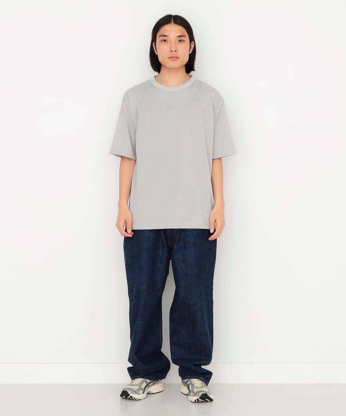 BEAMS T（ビームスT）フットボール メッシュ Tシャツ（Tシャツ
