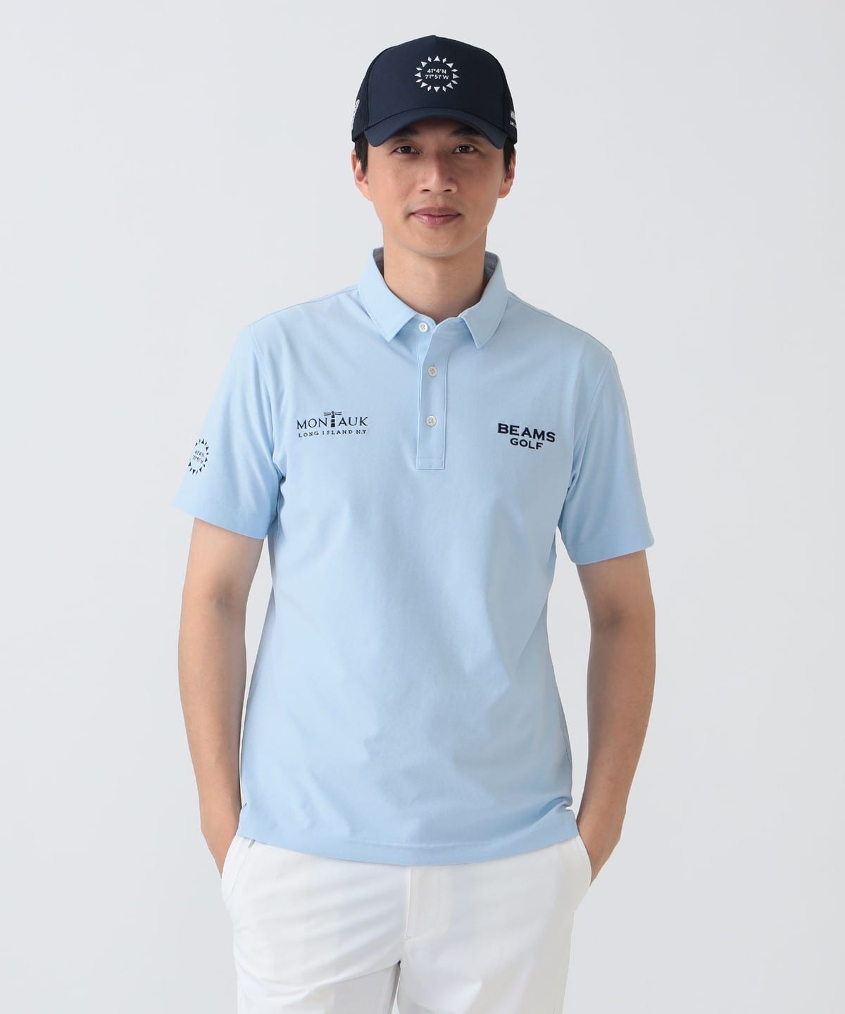 BEAMS GOLF（ビームス ゴルフ）PURPLE LABEL / MONTAUK 台襟