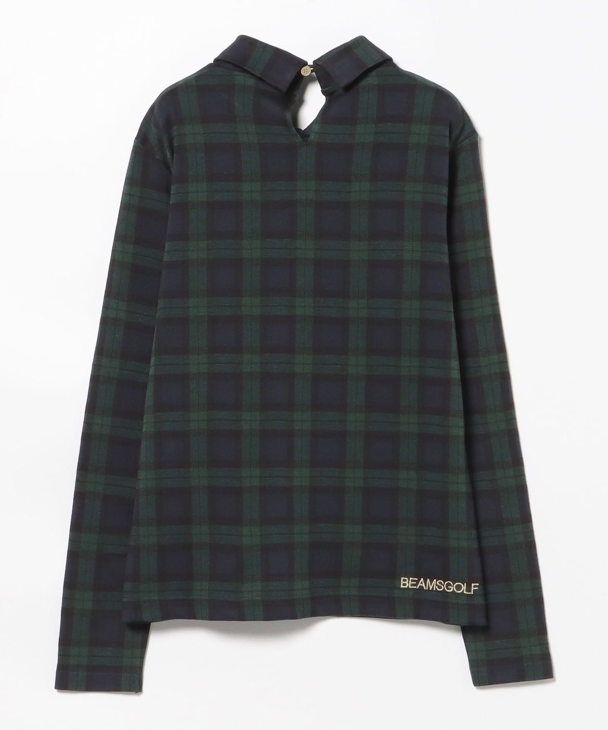 BEAMS GOLF（ビームス ゴルフ）PURPLE LABEL / 襟付き タータン