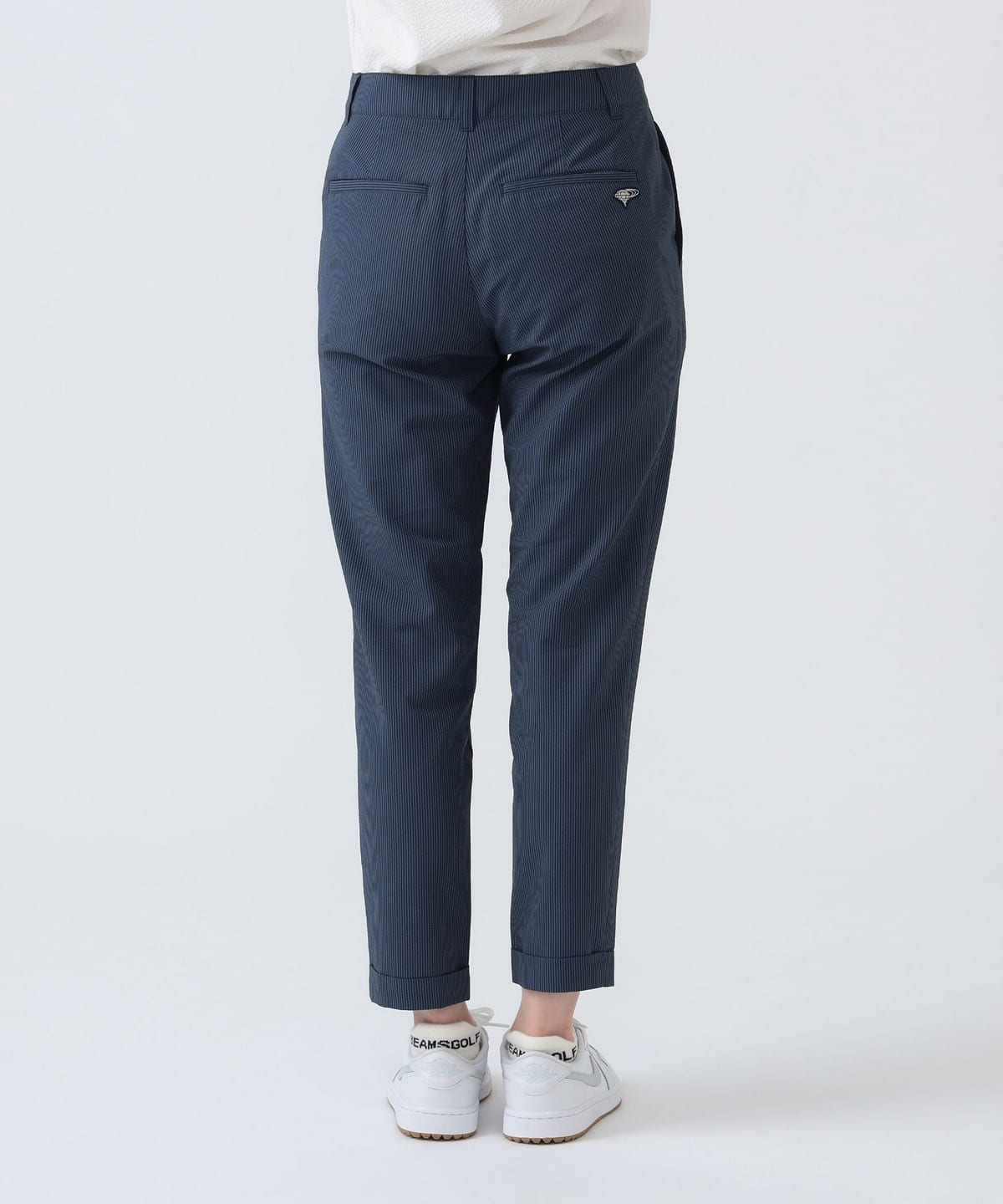 BEAMS GOLF（ビームス ゴルフ）PURPLE LABEL / 裾ダブル ストライプ柄