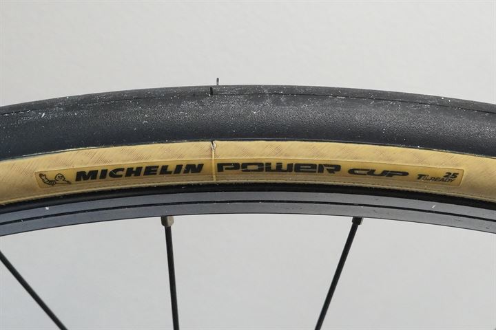 Road Bike Tire Test: Michelin Power Cup TLR 25
