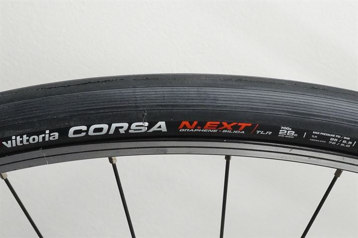 Road Bike Tire Test: Vittoria Corsa N.EXT TLR 28