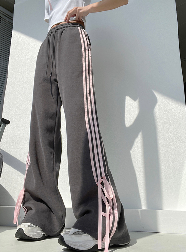 サイドラインリボントラックパンツ[ac2446] | レディースファッション