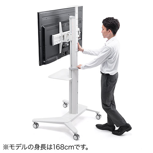 在庫処分のため 超特価】テレビスタンド （キャスター・会議用・ハイ