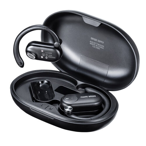 オープンイヤー型 ワイヤレスイヤホン（Bluetooth5.4・IPX5・防水