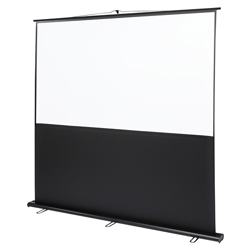 プロジェクタースクリーン （90インチ・ワイド・自立式・床置き・大型