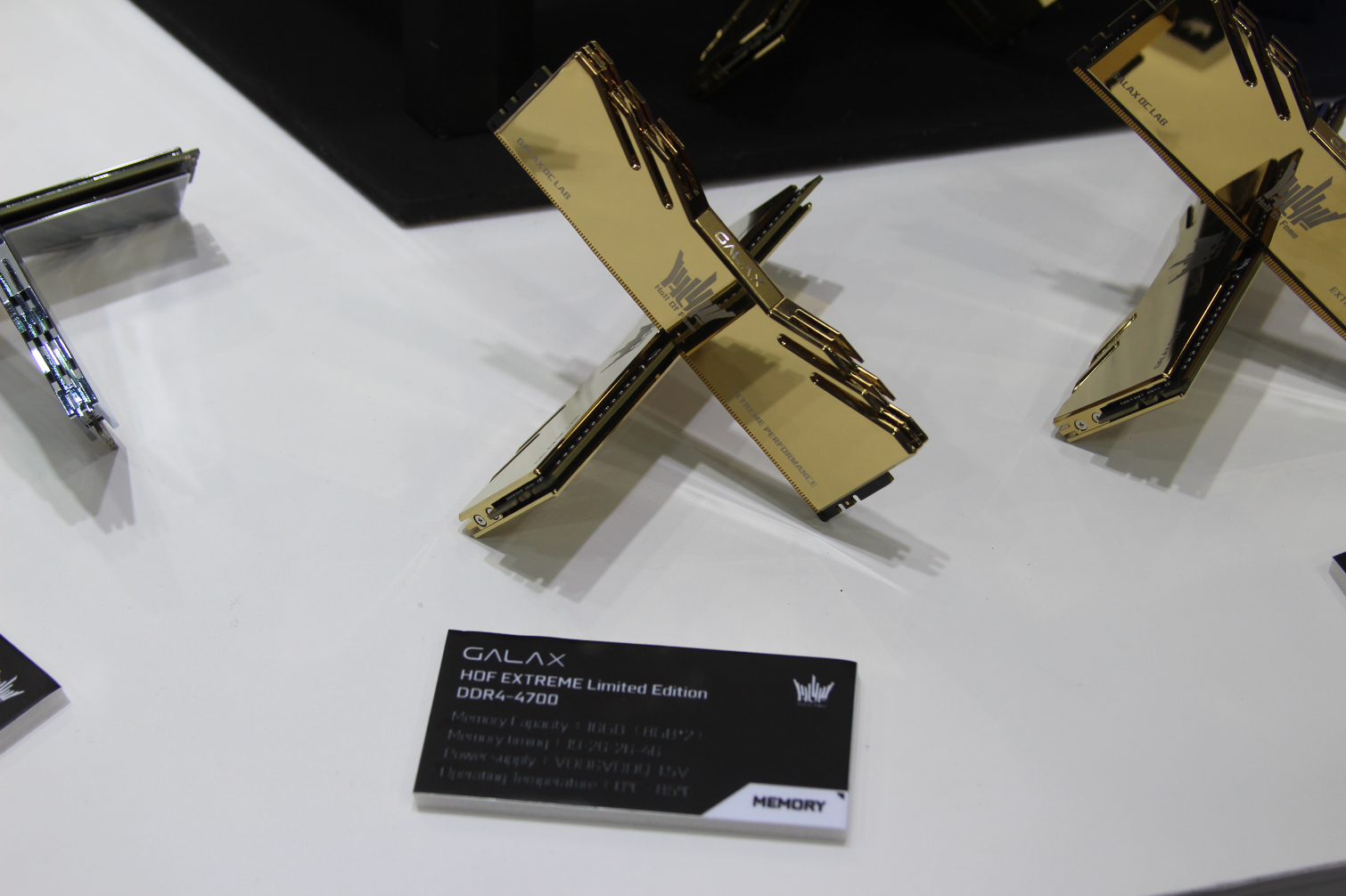 Galax Unveils HOF Extreme Limited Edition DDR4 Memory Kits Up To