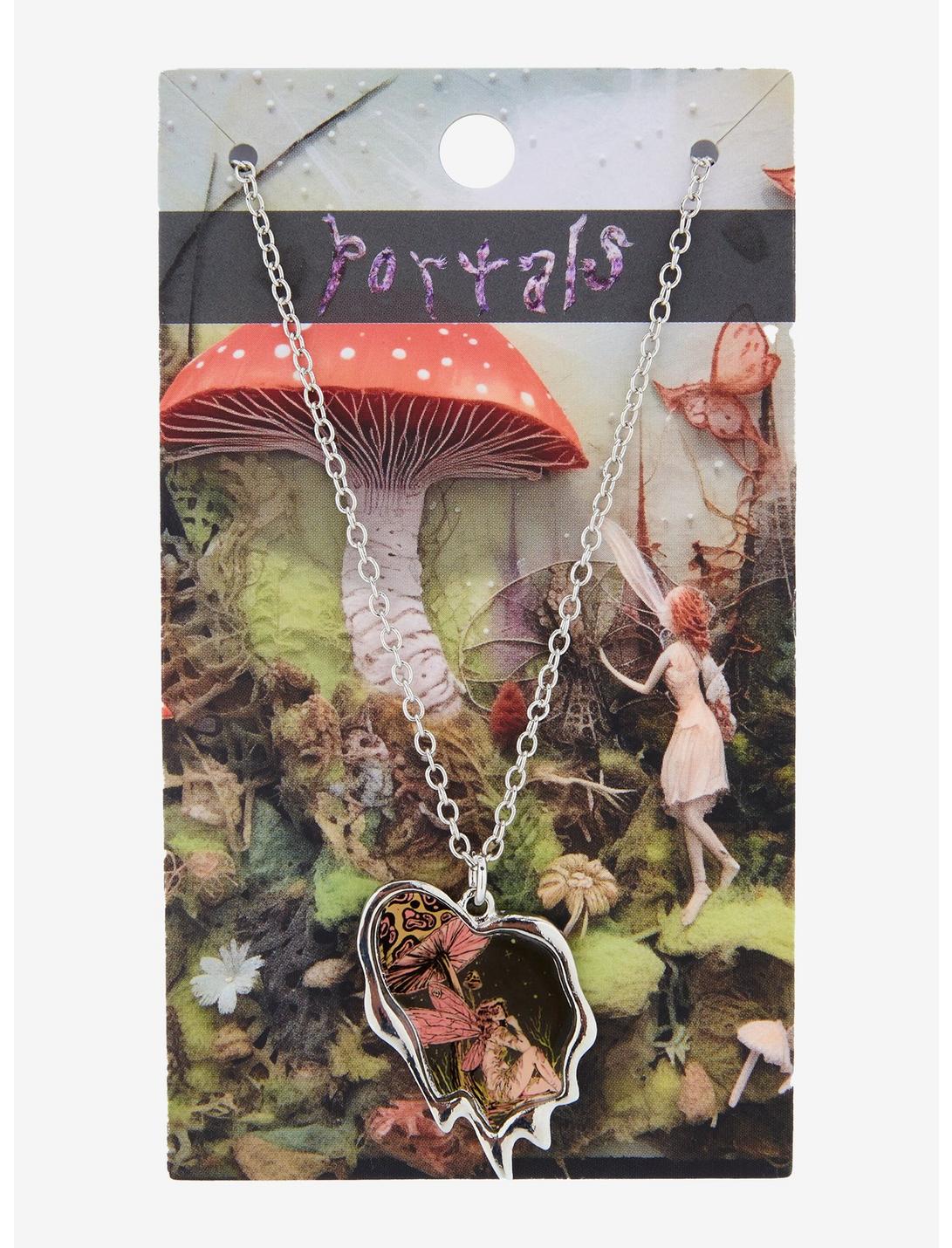 Melanie Martinez Portal Fairy Drippy Heart Necklace | Hot Topic
