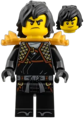 LEGO NINJAGO Cole ZX Legacy Update, Hair • Minifig njo1027
