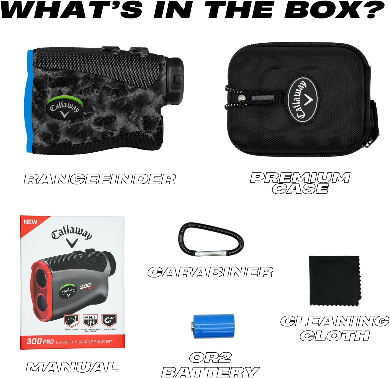 Callaway Golf 300 Pro Laser Rangefinder, Smoke - MartDiscover.com