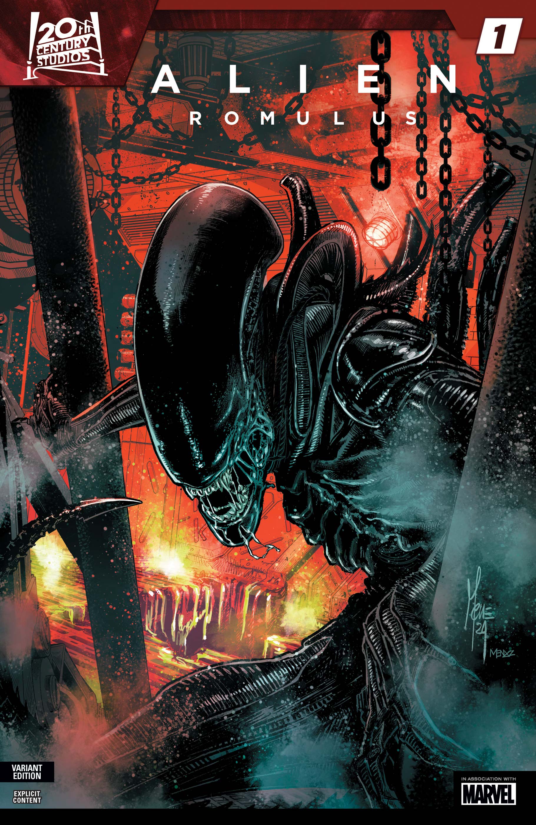 ALIEN: ROMULUS (2024) #1 (Variant) | Comic Issues | Marvel