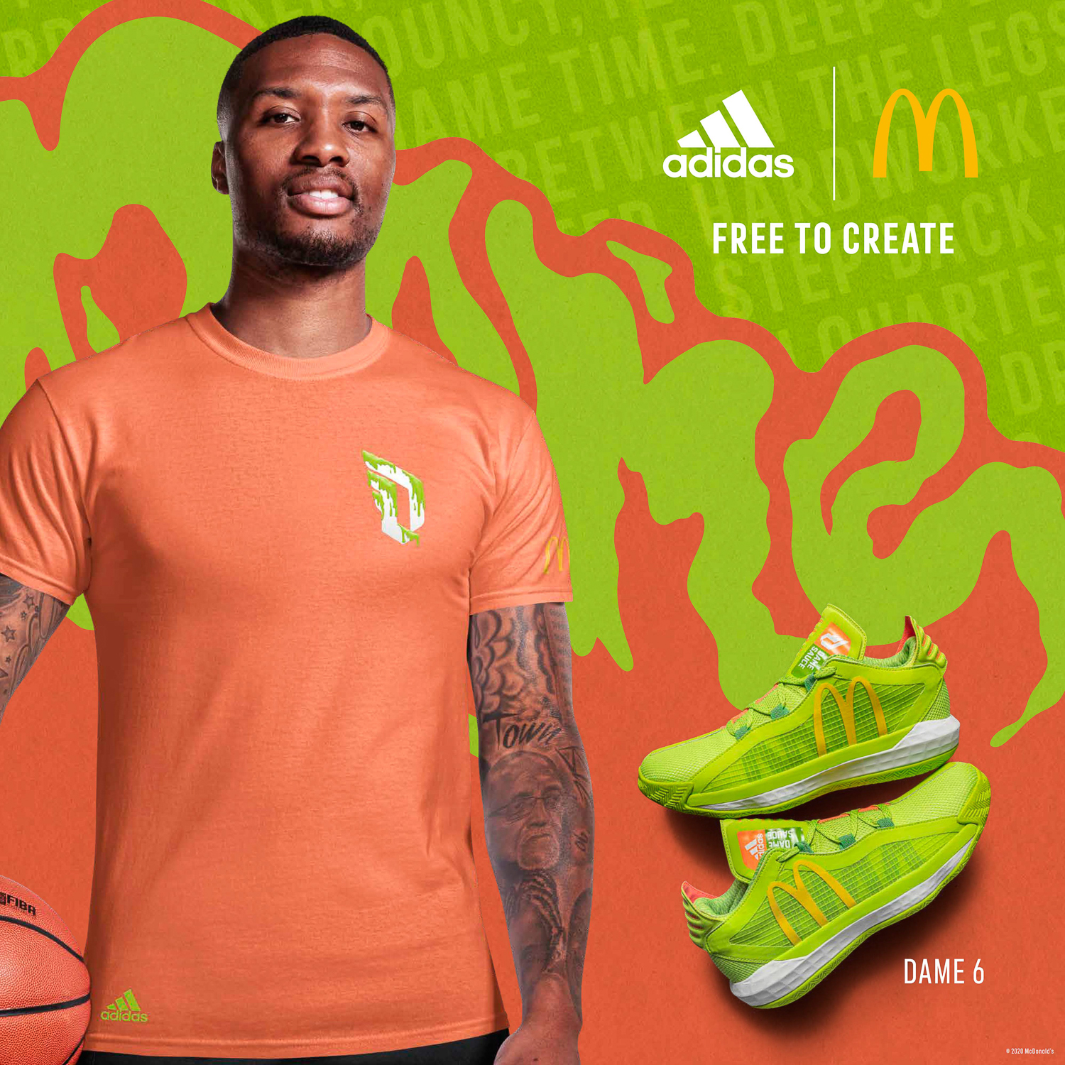 adidas Basketballとマクドナルドのコラボコレクション