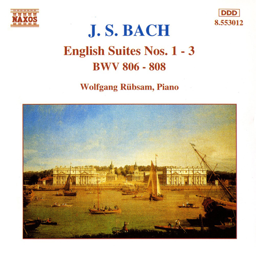BACH, J.S.: English Suites Nos. 1-3, BWV 806-808 - 8.553012