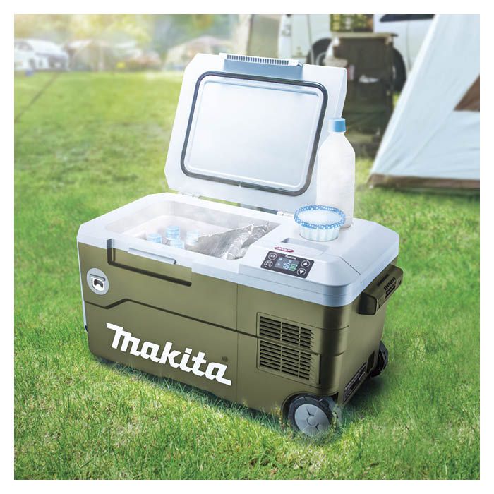 マキタ 40V・18V充電式保冷温庫 20L オリーブ CW001GZOの通販｜ラジオ