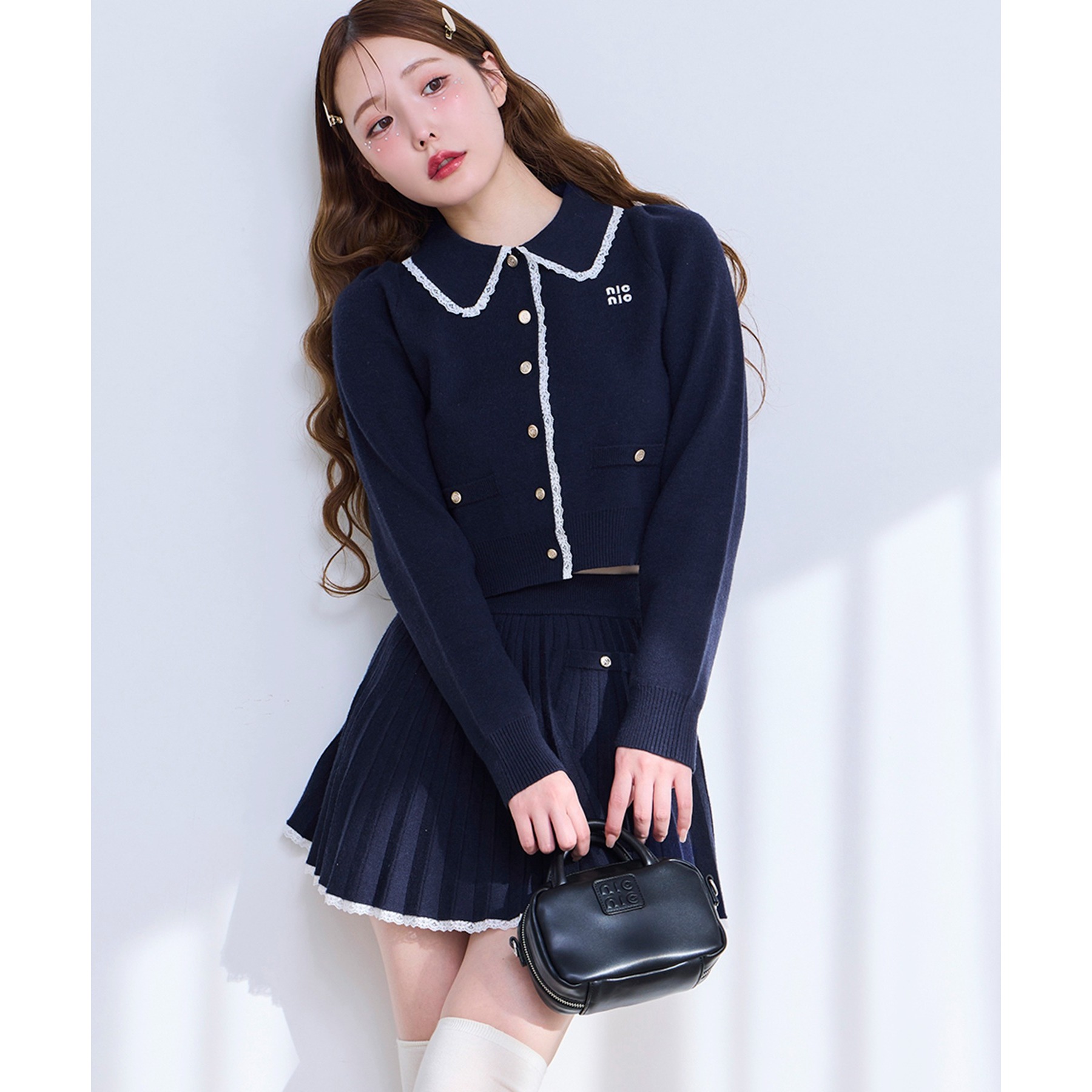 ロゴ入りニットセットアップ | ファッション通販サイト NUGU