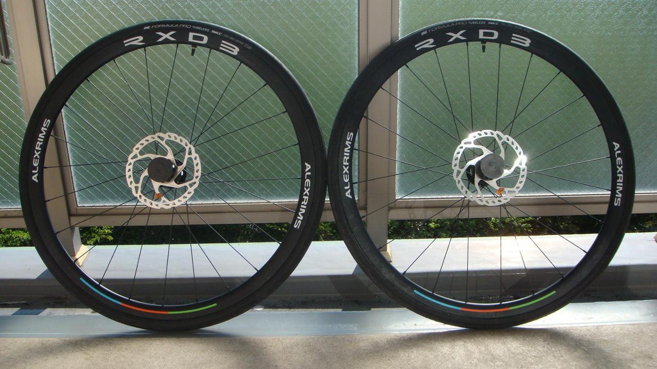 ALEXRIMS RXD3 アルミホイール のパーツレビュー | Bianchi(セブン,3