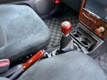 ダイハツ(純正) ウッドパーキングブレーキレバー のパーツレビュー