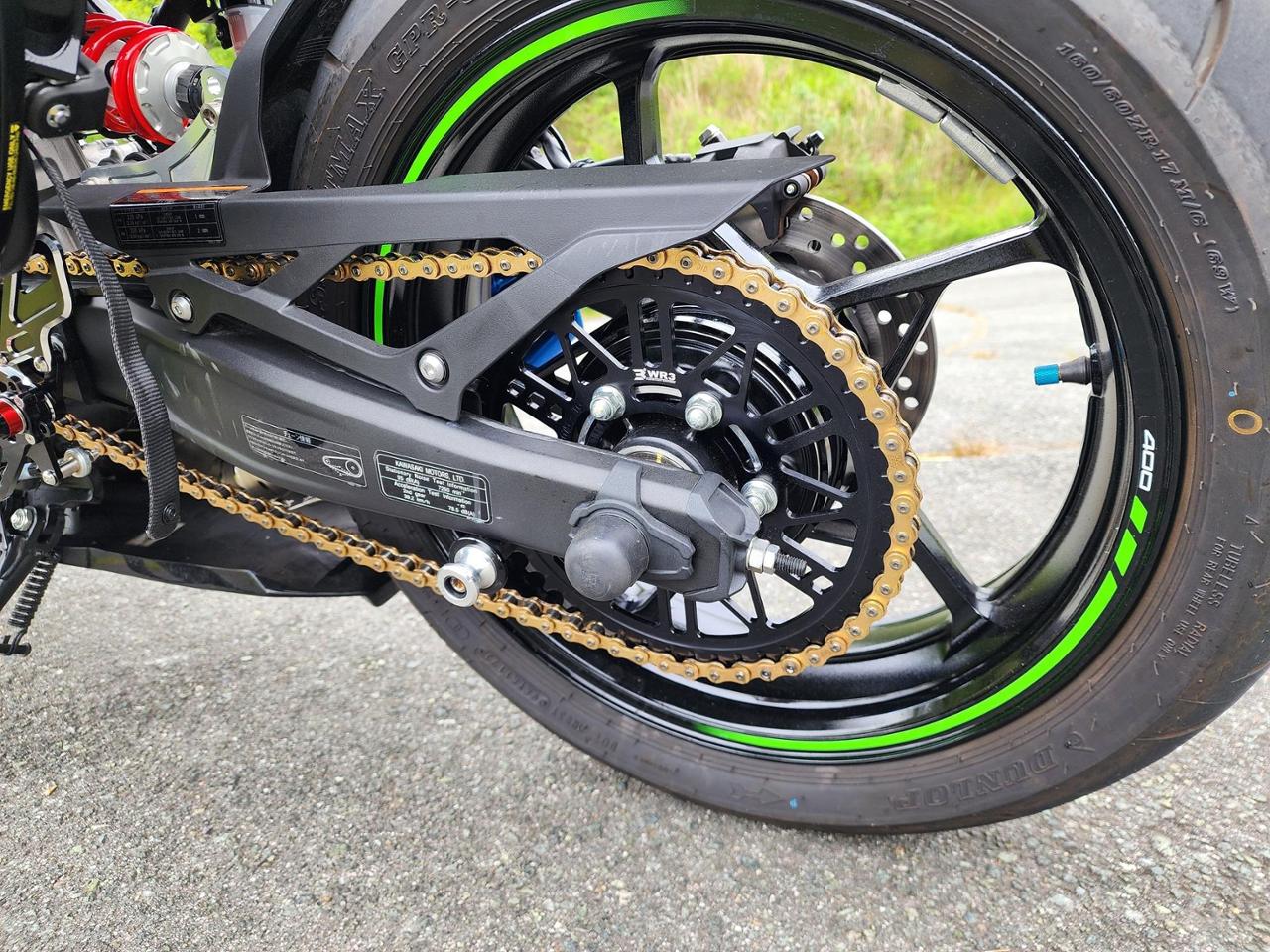 WR3 リアスプロケット 48T のパーツレビュー | Ninja ZX-4RR(サトル(^o