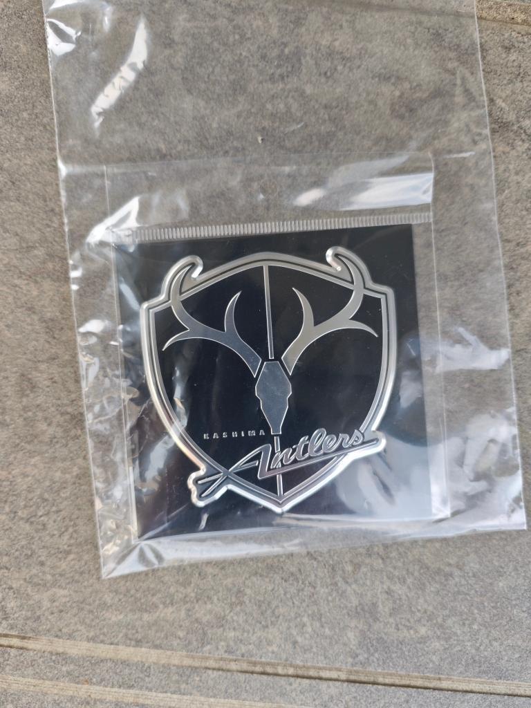 鹿島アントラーズ公式 3Dアルミステッカー(黒) のパーツレビュー