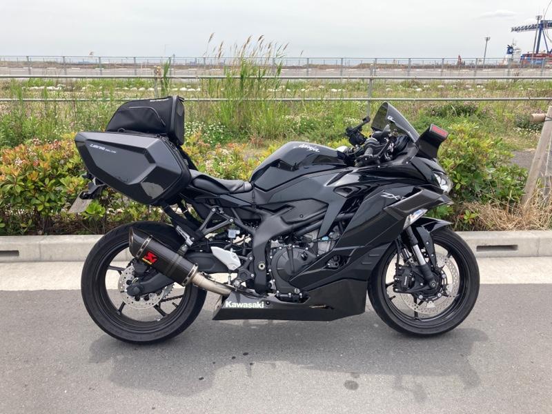 TANAX カービングシェルケース のパーツレビュー | Ninja ZX-25R