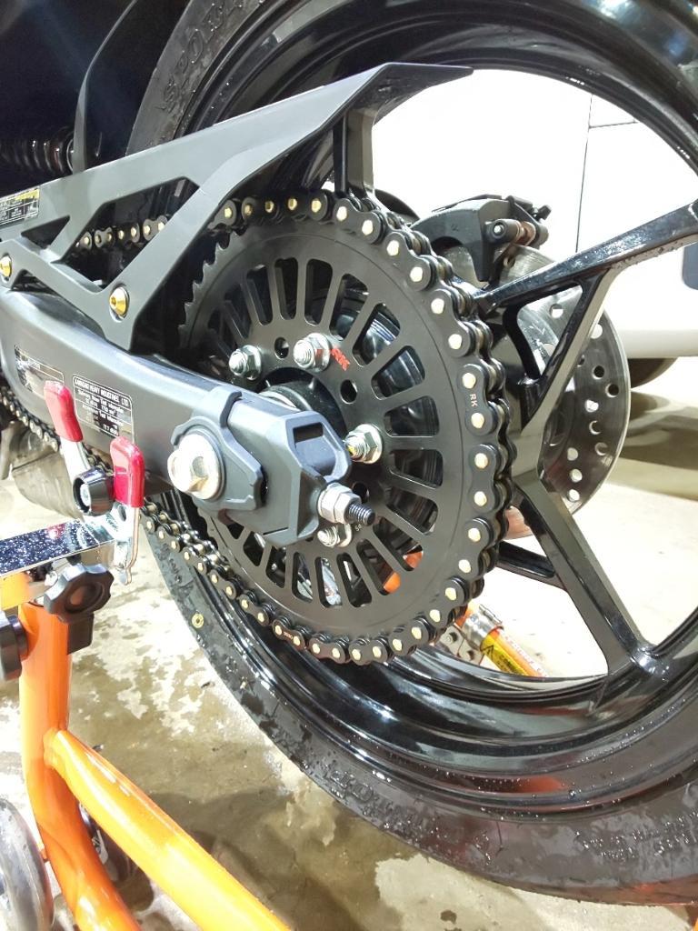 RK ハイカーボンスチールプレミアムスプロケット のパーツレビュー