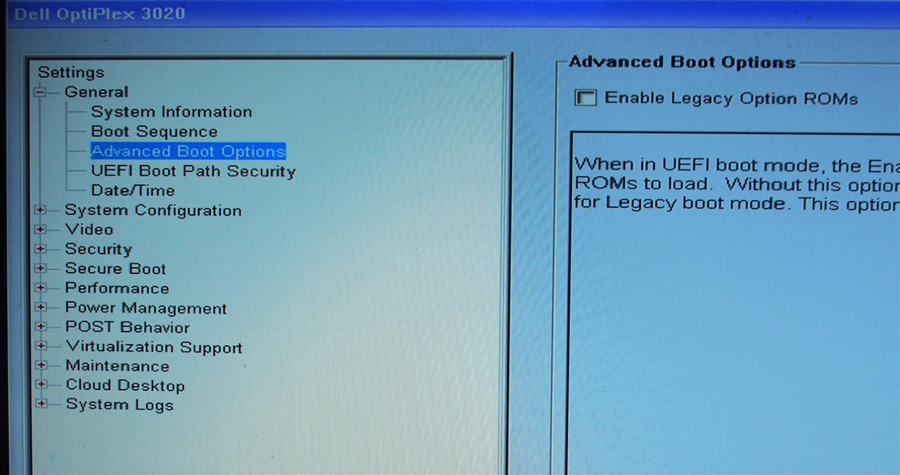 Dell Optiplex 3020 のWindows11(非対応PC)24H2アップグレード ①