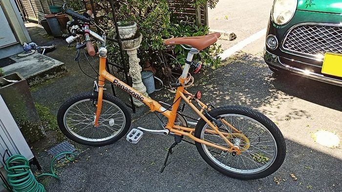 Panasonicの20インチ折り畳み自転車 SPRINGBOK RV でポタリング