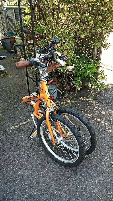 Panasonicの20インチ折り畳み自転車 SPRINGBOK RV でポタリング