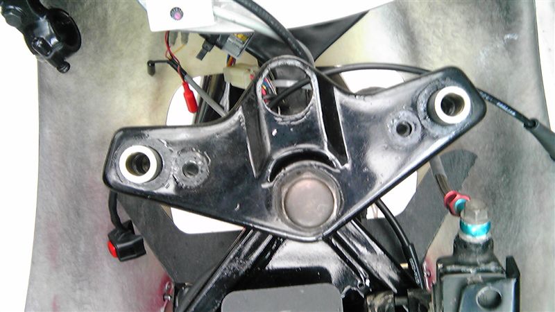 TTS トップブリッジ＋ハンドルキット取り付け（ホンダ NSR50）by