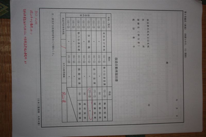 クスコフロントアッパーアーム構造変更の方法その①（トヨタ