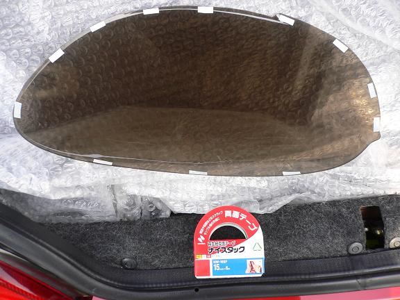 スモークテールレンズカバー取り付け（スズキ カプチーノ・EA11R/21R