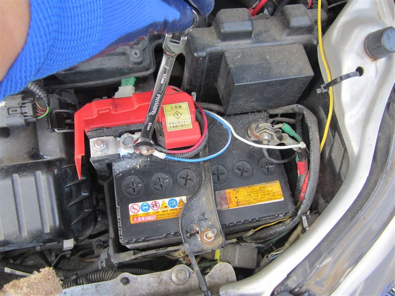 バッテリー交換 出光興産 ZAXIA（ザクシア）ZX-B19L ②（ホンダ