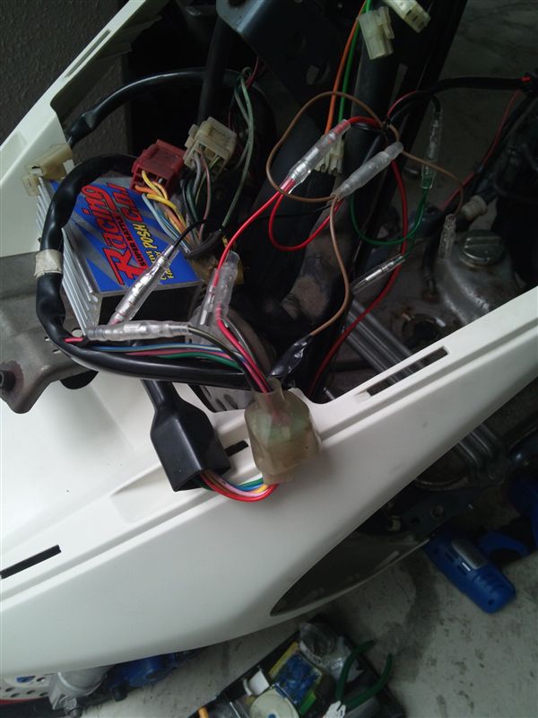 ゼッペケ復活作戦 －拾四－ タコメーター取り付け（ホンダ Live Dio ZX