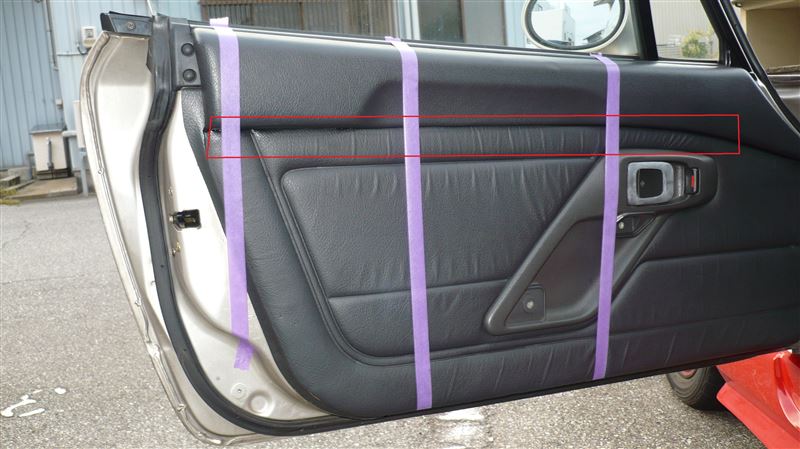 ドア 内張りパネル補修（スズキ カプチーノ・EA11R/21R）by pia@とし