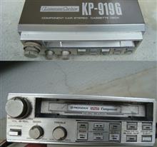 ロンサムカーボーイ カセットデッキ 「KP-919G」 清掃と修理（トヨタ