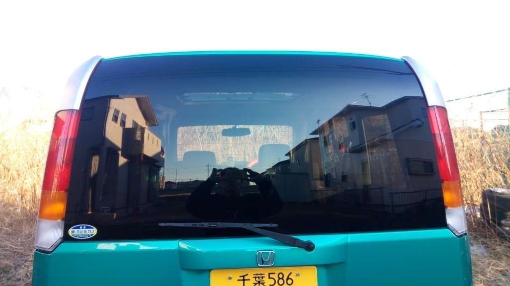 リアウイング取り付け（ホンダ バモス・HM1/2/3/4/HJ1/2）by スナチ