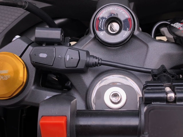 ドライブレコーダー取付（カワサキ Ninja ZX-25R）by tsukky1968