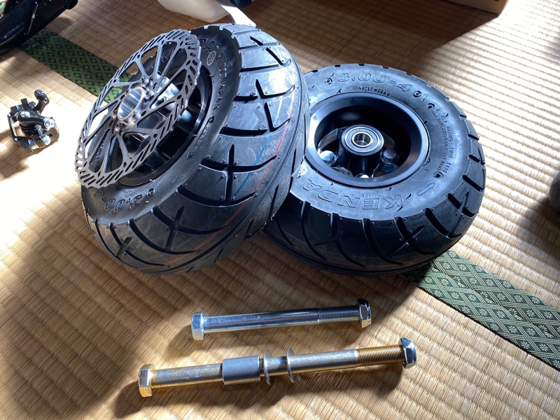 4st ビッグフット 1号機 製作① go-ped bigfoot ゴーペッド（輸入車