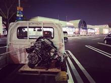 エンジンブロー→載せ換え→ヘッドガスケット抜け→手面研→シリンダー