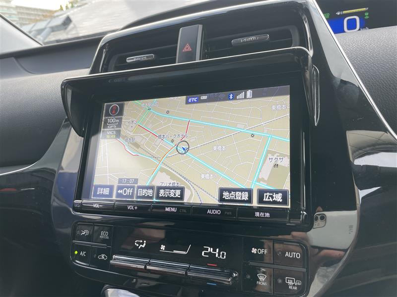 トヨタ純正 9インチ SDナビ NSZT-Y66T 取付（トヨタ プリウス・50系