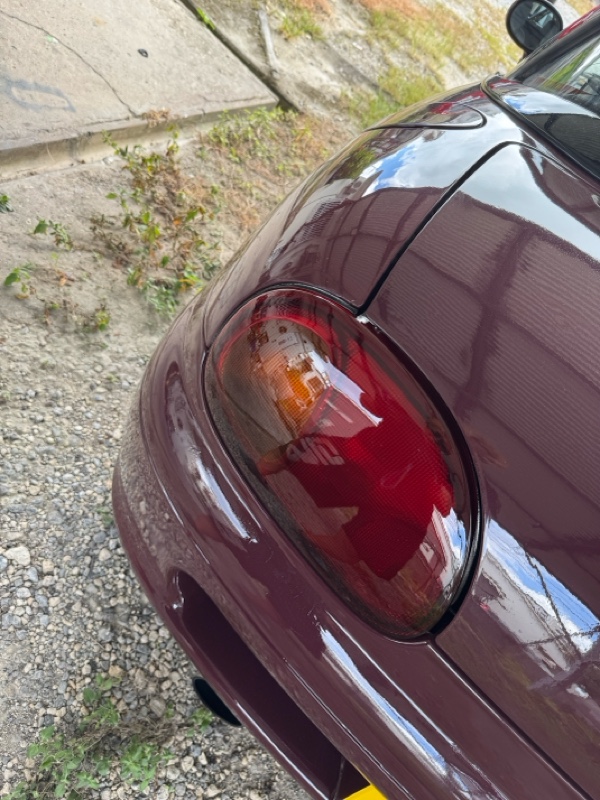 テールランプ を スモーク色にしてみたよ(^^)（スズキ カプチーノ